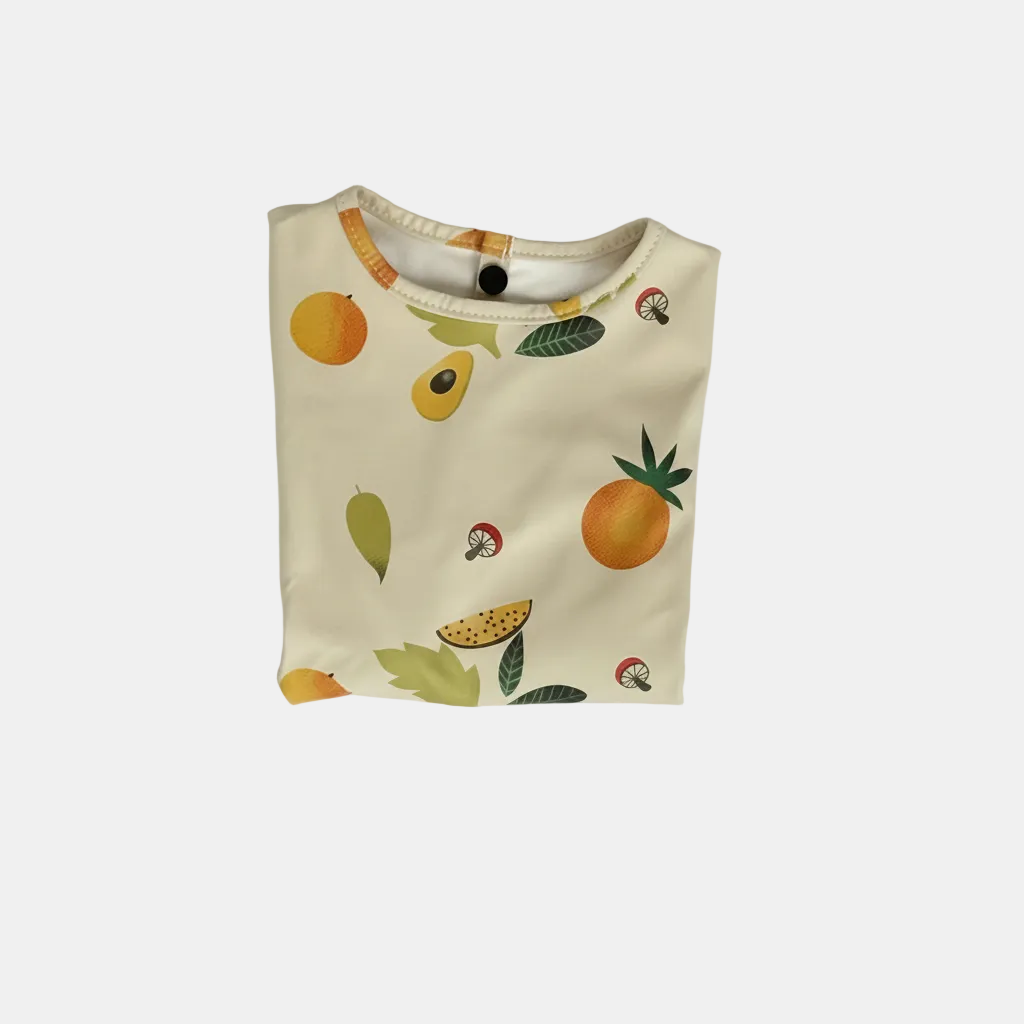Waterdichte slab met mouwen “zomerfruit”
