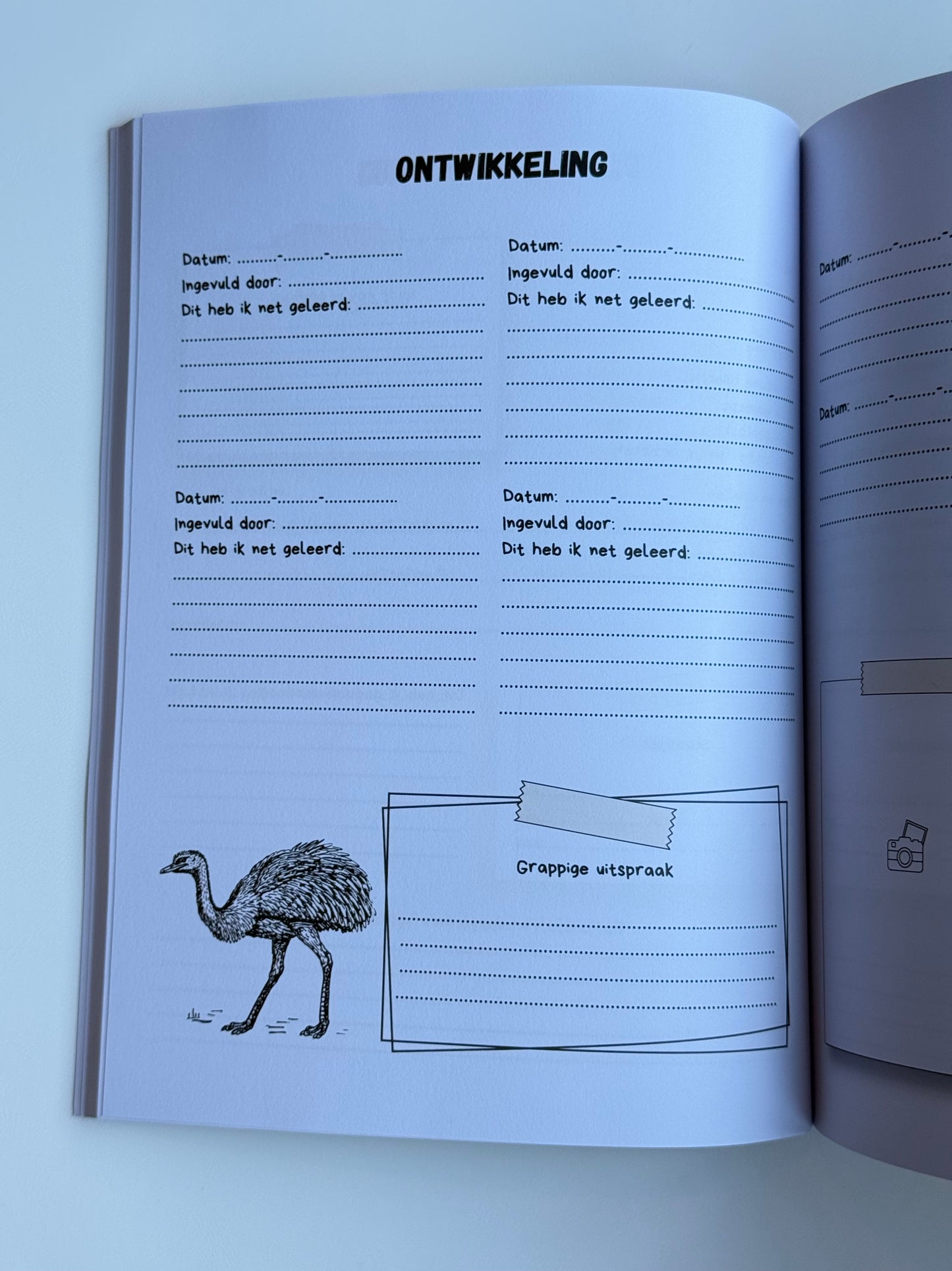 Oppasdagboek softcover