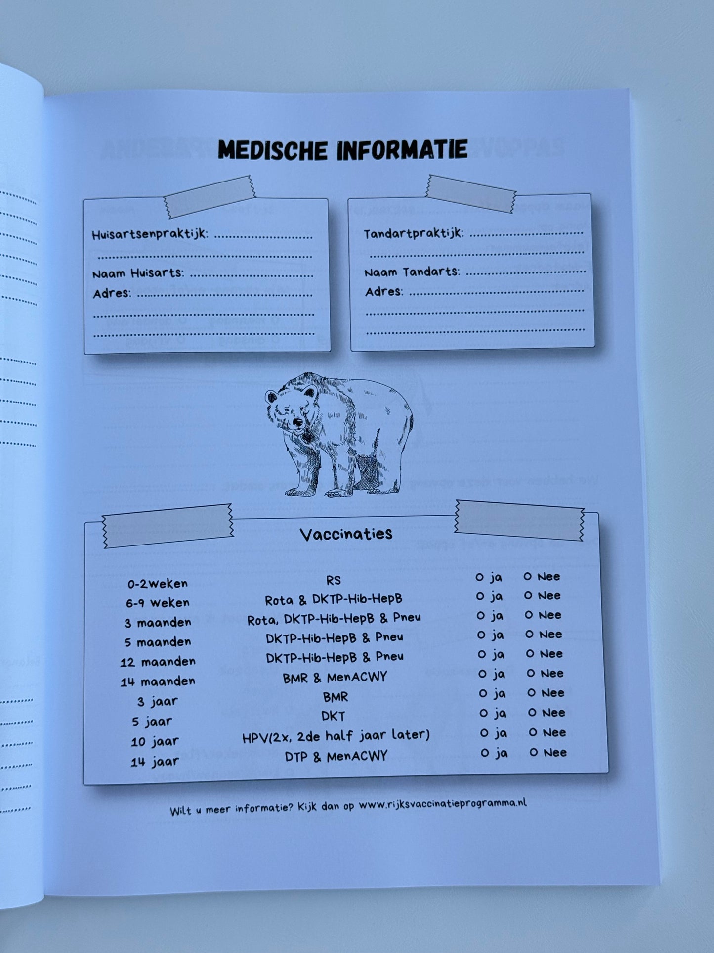 Oppasdagboek softcover