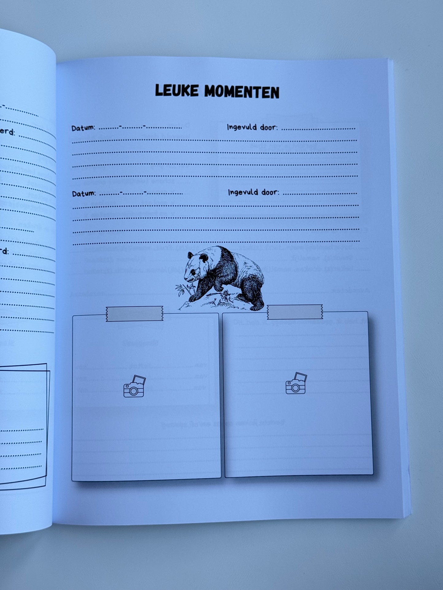 Oppasdagboek softcover