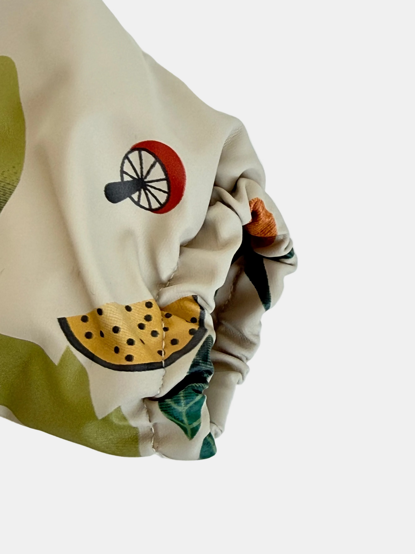 Waterdichte slab met mouwen “zomerfruit”