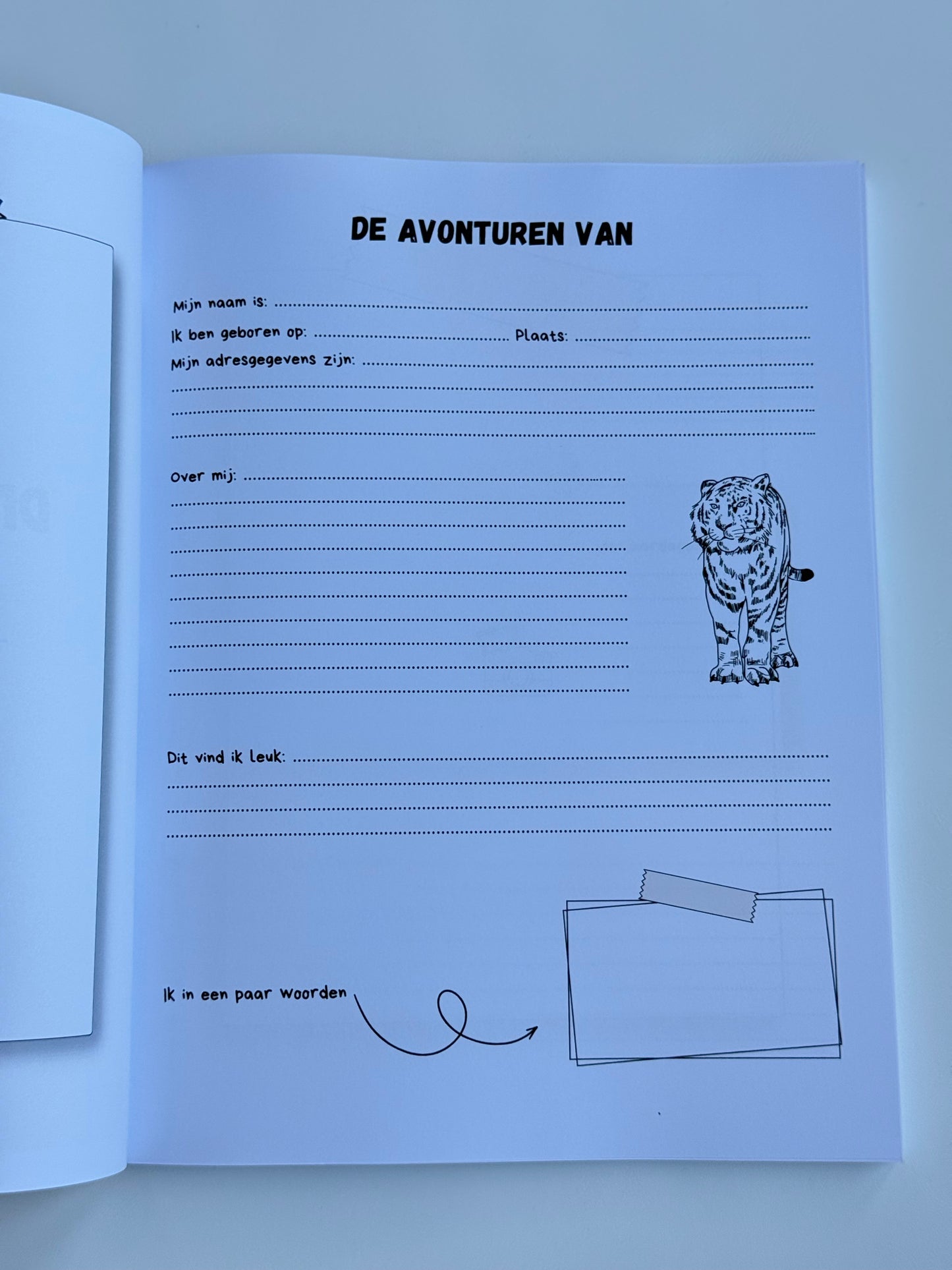 Oppasdagboek softcover